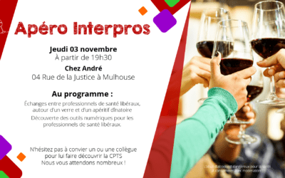 03 novembre : prochain apéro interpros 🥂