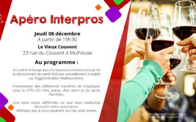 08 décembre : prochain apéro interpros 🥂