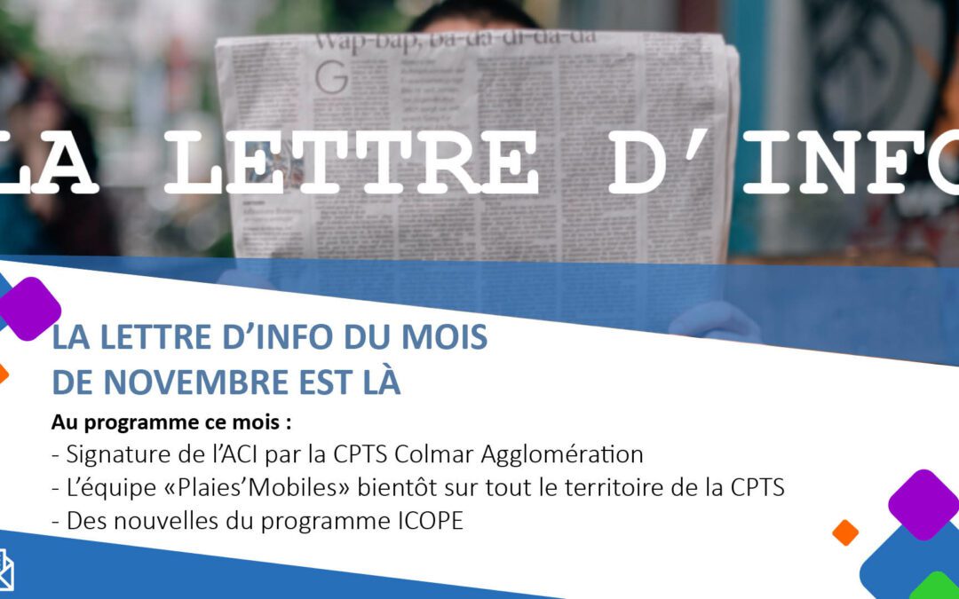 La lettre d’information N°16 – novembre 2022