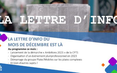 La lettre d’information N°17 – décembre 2022