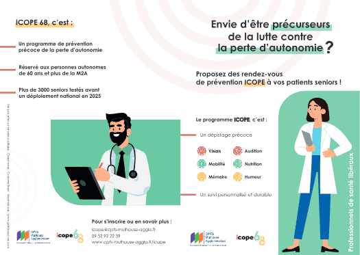 Flyer ICOPE – Professionnel de Santé