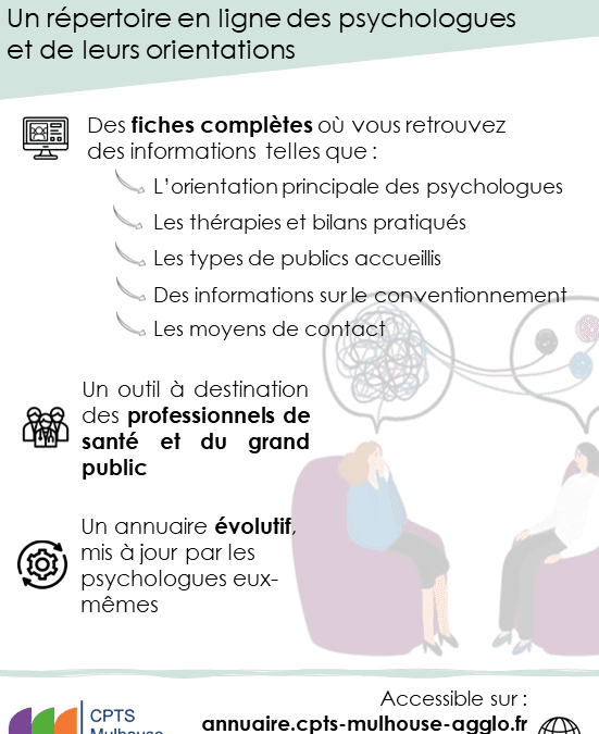 Flyer de l’annuaire des psychologues