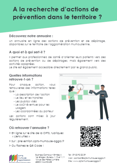 Flyer de l’annuaire prévention