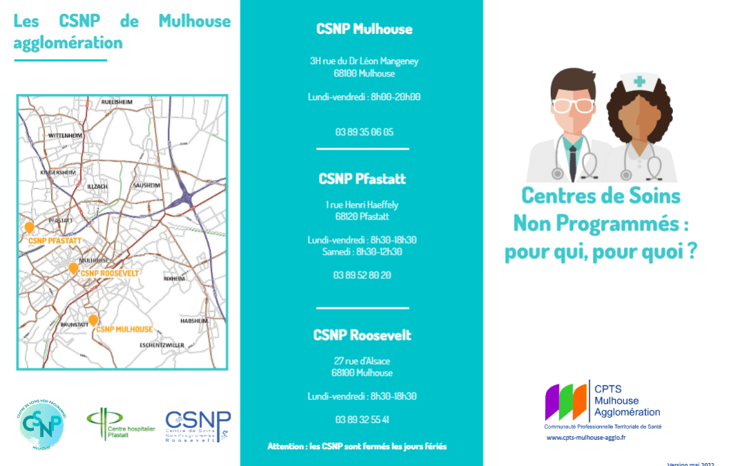 Flyers de présentation des CSNP