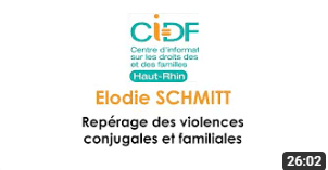 Repérage des violences conjugales et familiales