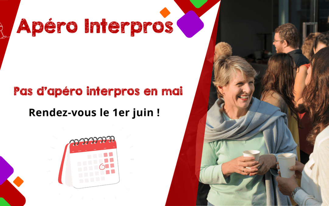 Pas d’apéro interpros en mai