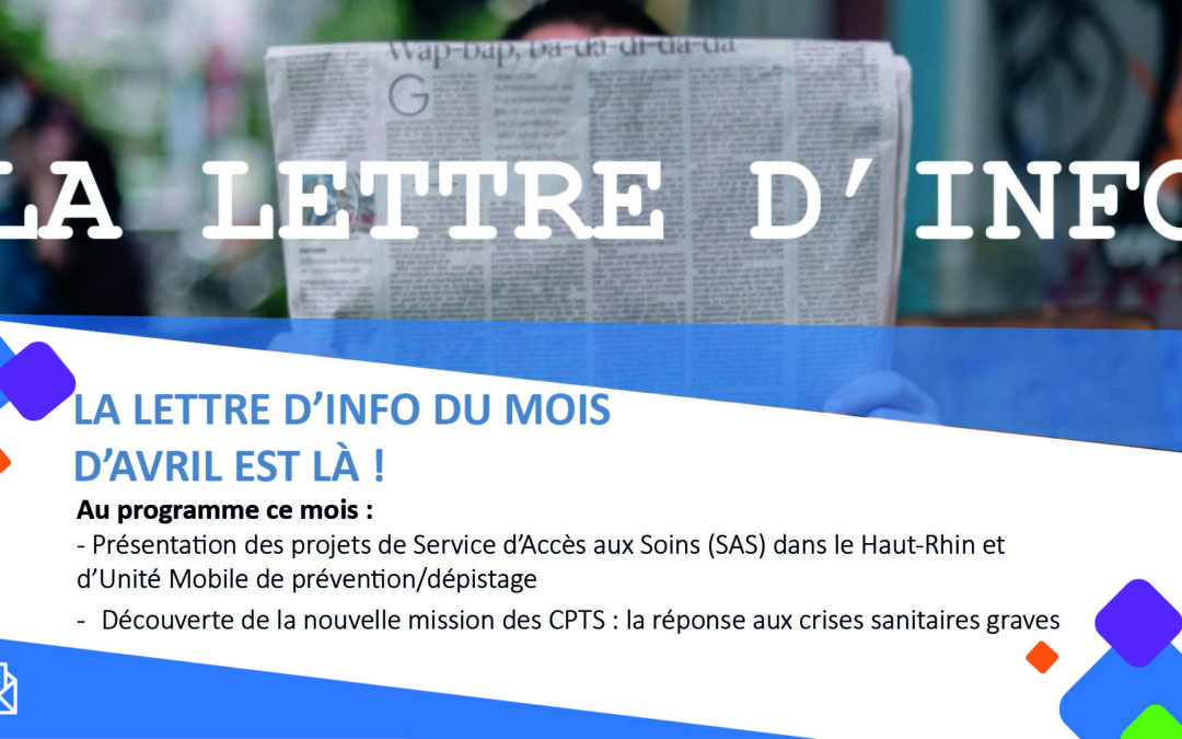 La lettre d’information N°21 – avril 2023