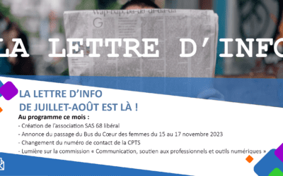 La lettre d’information N°24 – juillet-août 2023