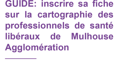 Mode d’emploi Cartographie des Professionnels de santé