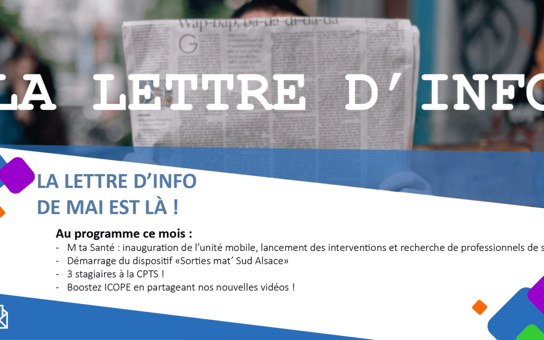 La lettre d’information N°33 – mai 2024