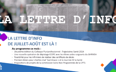 La lettre d’information N°35 – juillet-août 2024