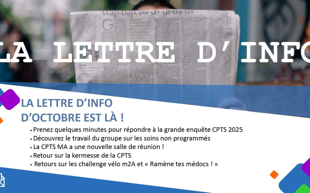 La lettre d’information N°48 – Octobre 2025